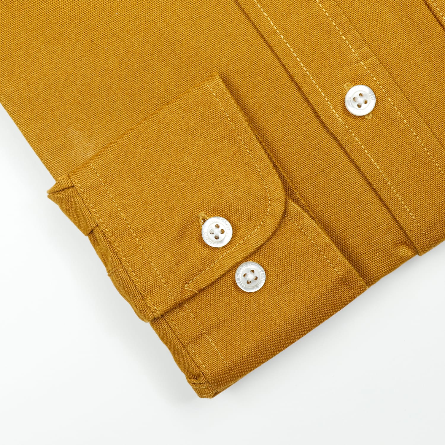 Premium Oxford Cotton Slim Fit Shirt |Mustard Yellow